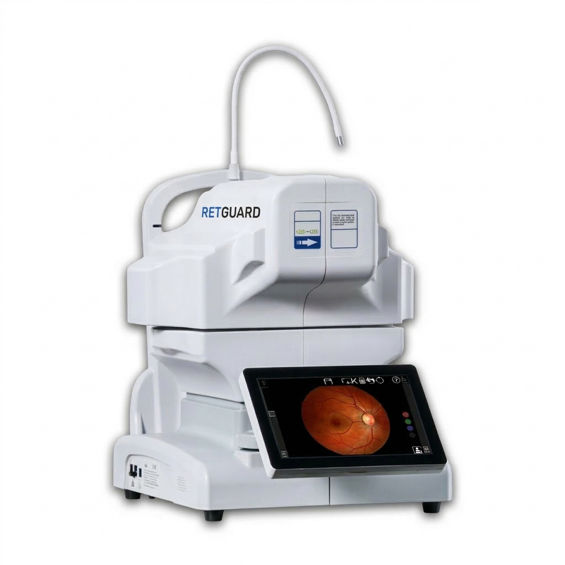 RetGuard retinal camera with fundus imaging display